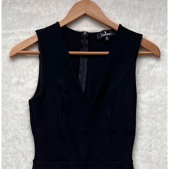 Lulus Be Me Black Sleeveless Bodycon Dress, Size Medium - Picture 7 of 14
